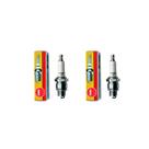 Kit Com Duas Velas Motor De Popa 2 Tempos Ngk Todos
