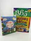 Kit Com Livro 365 Historias E Uma Bíblia Historias de Jesus