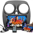 Kit com multimidia função espelhamento de celular android e ios + moldura 7 polegadas compativel com PALIO ATTRACTIVE E GRAND SIENA + camera de ré