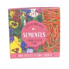 Kit com Petúnia, Pimenta, Amor-perfeito e Adubo - Isla