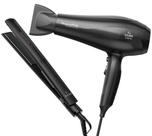 Kit com Secador Gama Eleganza Plus Ceramic Íon 2100W e Chapinha Alisadora Eleganza Plus Ceremic Íon XL 220ºC