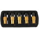 Kit com Suporte e 5 Pedras de Reposição para Centelhador Carbografite