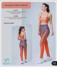 Kit com top e leg estampada