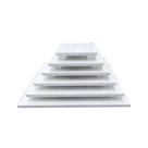 Kit com2 tabuleiros retangular mdf branco 40x50cm e 50x60cm Algo mais