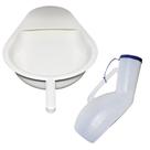 KIT COMADRE 2L + PAPAGAIO 1L COLETOR DE URINA - CELLPUS Tamanho:Único
