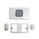 Kit Comando de Descarga Montaflux Branco Montana Hydro Original para Caixa Embutida Acionamento Eficiente