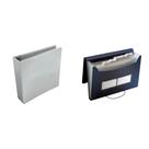 Kit combinado Casafoyer D-Ring View Binder de 2 polegadas e arquivo expansível
