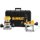 Kit combinado de base fixa/de imersão para roteador DEWALT DW616PK 1,75 HP 11A