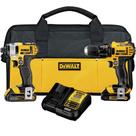 Kit combinado de chave de impacto e furadeira DEWALT DCK280C2 20V MAX
