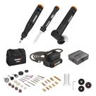 Kit combinado de ferramentas de artesanato Worx MAKERX WX991L Rotary + Grinder
