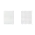 Kit combinado de papel milimetrado Casafoyer com régua e régua de 1/4 de polegada