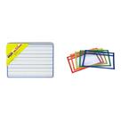Kit combinado de tábuas apagáveis a seco forradas Casafoyer de 9 x 12 cm com 10 mangas