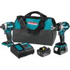 Kit combinado Makita XT296ST 18V LXT de íon de lítio sem escova