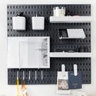 Kit combinado Pegboard, organizador de parede RIVTUN com 14 unidades