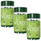 Kit Combo 03 UND Chá Verde Cápsulas Suplemento Alimentar Natural 180 Cápsulas Natunéctar