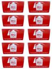 KIT COMBO 10 Placa de Sinalização EXTINTOR BC C02 20X20 CM