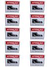 KIT COMBO 10 Placa Sinalização OBRIGATORIO BOTA SEGURANÇA