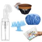 Kit Combo Cuidados Pele Cabelo C/ 4 Peças + Necessaire Unicórnio Kit Combo Cuidados Pele Cabelo C/ 4 Peças + Necessaire Unicórnio