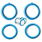 Kit Combo de Pneus para Limpador de Piscina AR-PRO Diâmetro Externo 6"