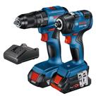 Kit Combo Parafusadeira GSB 185-LI e Chave de Impacto GDR 18V BOSCH