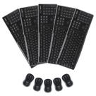 Kit Combo Teclado e Mouse Sem Fio Logitech MK270 Pacote com 5