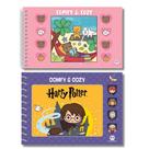 Kit Comfy Cozy - Livro de Colorir Rosa + Harry Potter - Super Divertidos