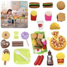 Kit Comidinha Infantil 27 Pecas Brinquedo Cozinha Lanchinhos Realismo Original Kit Comidinha Infantil 27 Pecas Brinquedo Cozinha Lanchinhos Realismo Original