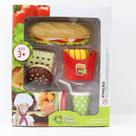 Kit comidinha lanchinho com doce fast food