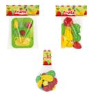 Kit Comidinhas Cortar Frutas Cozinha Vecro Creck