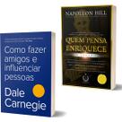 Kit Como Fazer Amigos e Influenciar Pessoas - Dale Carnegie + Quem Pensa Enriquece, O Legado - Napoleon Hill