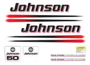 Kit Compatível Adesivo Motor Johnson 50HP 4T 02-06 Kit Compatível Adesivo Motor Johnson 50HP 4T 02-06