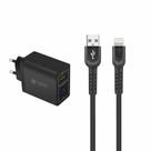 Kit compatível com Carregador Turbo Triplo e Cabo Dual Shock Lightning Gshield