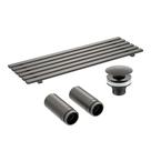 Kit Complementar Cuba L.132 Dark Antracite - Deca Kit Complementar Cuba L.132 Dark Antracite - Deca