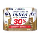 Kit Complemento Alimentar Nutren Senior Sem Sabor 1,48Kg Ganhe 30% de Desconto na Segunda Lata Kit Complemento Alimentar Nutren Senior Sem Sabor 1,48Kg Ganhe 30% de Desconto na Segunda Lata