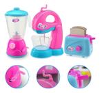 Kit Completa Cozinha Infantil 3 Pçs Brinquedo Faz De Conta Menina Kit Completa Cozinha Infantil 3 Pçs Brinquedo Faz De Conta Menina