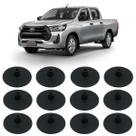 Kit Completo 12pçs Separador Mola Anti Ruido Hilux 2020/.