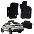Kit Completo 3 Peças Tapete Automotivos Específico Fiat Cronos 2017 a 2023 - CGW6380
