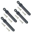 Kit Completo 4 Amortecedores + 8 Pinos Electrolux Lava e Seca LSE09 LSE12 LSI09 LFE14 Kit Completo 4 Amortecedores + 8 Pinos Electrolux Lava e Seca LSE09 LSE12 LSI09 LFE14