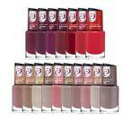 Kit Completo 7 Maravilhas Vermelhos + Kit Completos Nudes 10ml Cora
