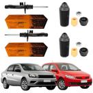 Kit Completo Amortecedor Dianteiro Voyage G5 G6 2008 Á 2020