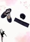 Kit Completo Ballet Infantil Balé Uniforme 5 Peças Jazz