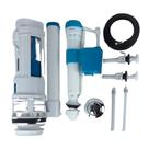 Kit Completo Caixa Acoplada Universal Acionamento Superior Botão Duplo