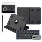 Kit Completo Capa Case Executivo Trabalho Para Tablet Vaio Tl10