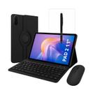 Kit Completo Capa Giratória Teclado Mouse Película Caneta Para Xiaomi Redmi Pad 2 11 Polegdas