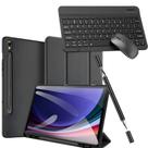 Kit Completo Capa Smart P/ Galaxy Tab S9 Fe 10.9 +teclado mouse + Caneta