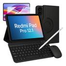 Kit Completo Capa Teclado Para Tablet Redmi Pad Pro 12.1