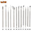 Kit Completo Com 12 Instrumentos Para Manicure Profissional Cutemax