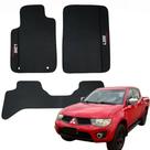 Kit Completo com 3P Tapetes Automotivos Específico Mitsubishi L200 Triton 2005 a 2017 - V5611