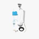 Kit Completo Convencional com Acionador Superior Simples P/ Caixa acoplada