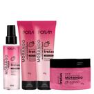 Kit Completo Corpo e Rosto Morango Cuidados Porán